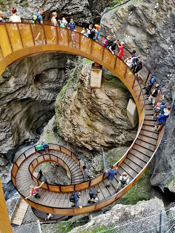 Liechtensteinklamm Klamm St Johann Pongau Wasser