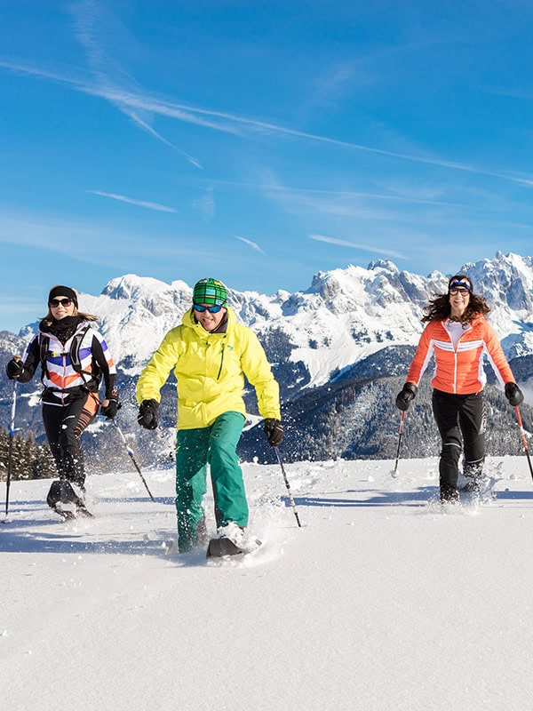 Schneeschuhe Schneeschuhwandern Winter Sport Aktivitäten