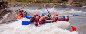 Sommer Abenteuer Rafting Kajak Kanu FlyingFox
