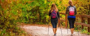 Sommer Nordic Walking Aktivitäten