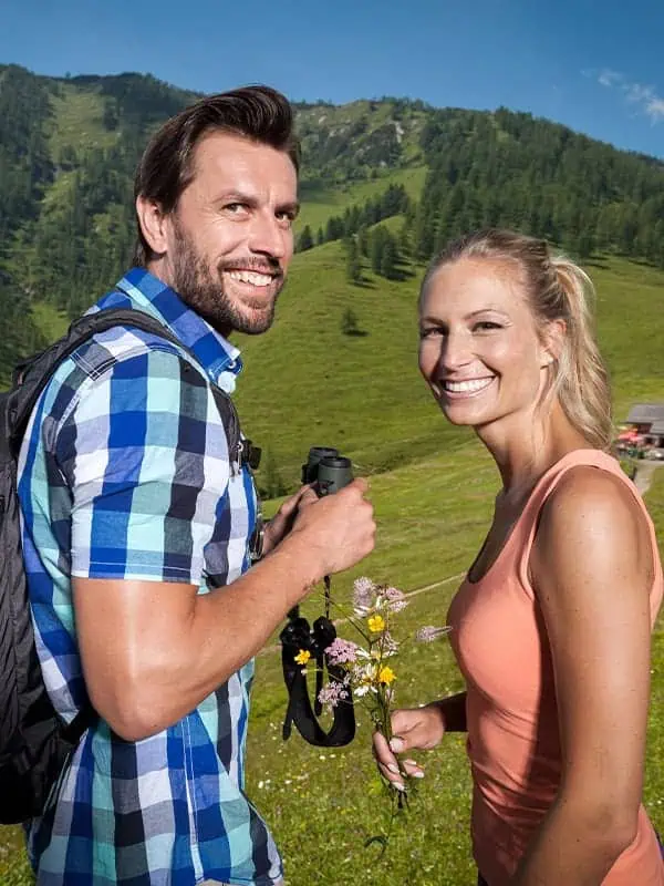 Wandern Sommer Berge Klettern Bergsteigen